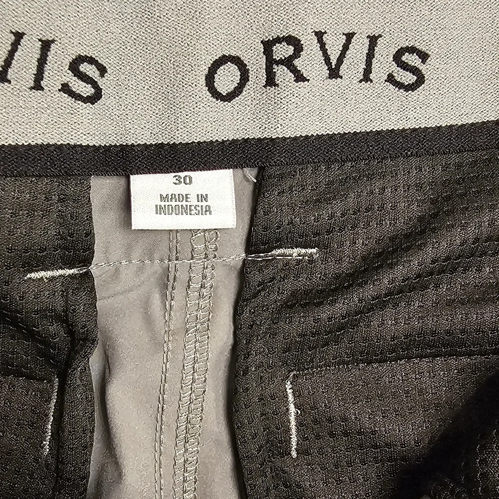 Orvis Men's Gray Lightweight Hybrid Shorts